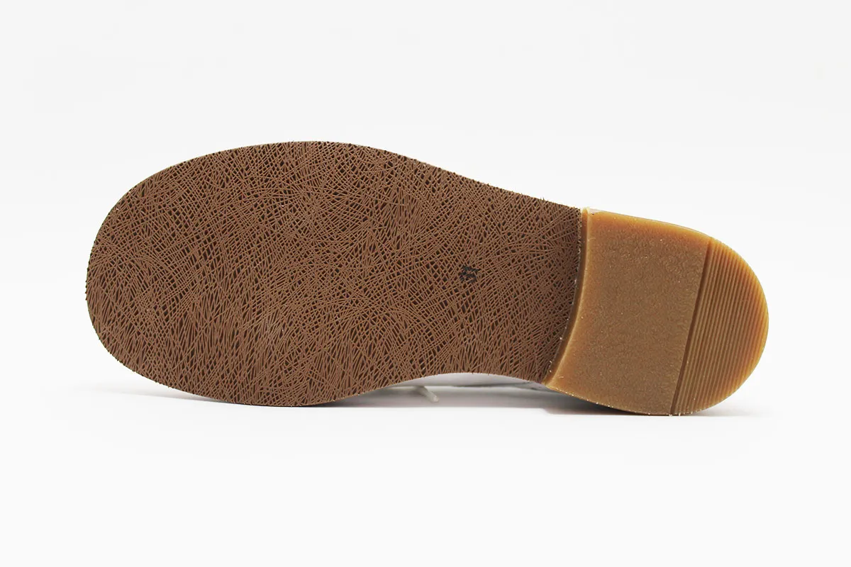 Zapato blucher blanco cordones comunión niño