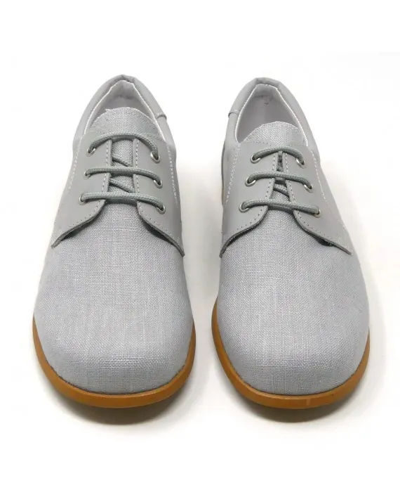 ZAPATO COMUNIÓN NIÑO PIEL CORDONES KILLOS 7135