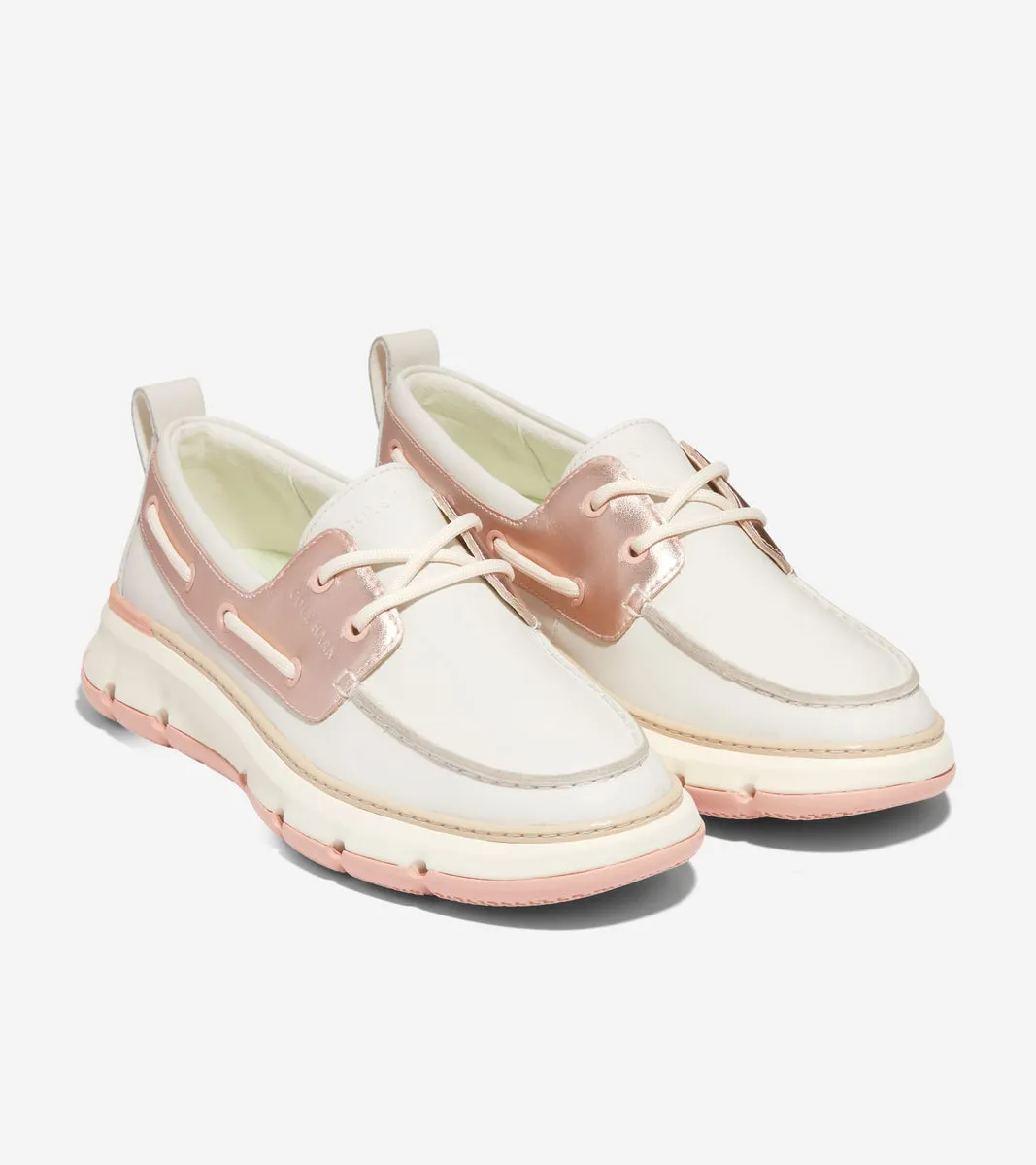 Zapatos Náuticos sin Cordones Confeccionados de Mujer | Women's 4.ZERØGRAND Regatta Boat Shoe