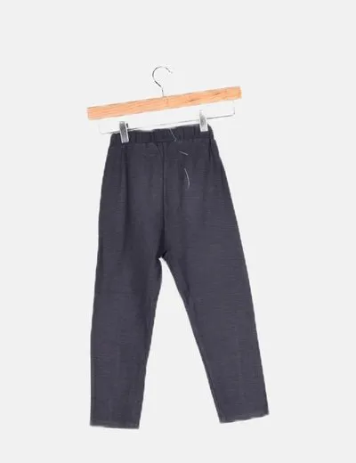 Zara Pantalón gris básico