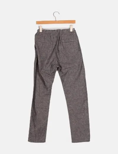 Zara Pantalón gris chino